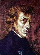 Eugene Delacroix Frederic Chopin oil
